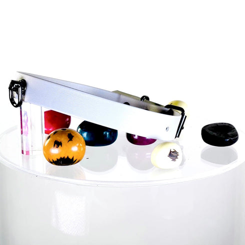 SiaLinda Sonderedition: Halsband Lamm Nappa hell grau pur, mit Kristall oder mit O-Ring - SONDERPREIS - SiaLinda.com